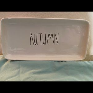 Autumn platter Rae Dunn